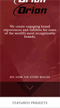 Mobile Screenshot of orionred.com